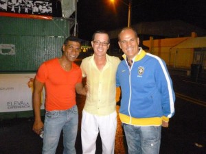 Enzo Conte con Felipe e con un altro grande ballerino e maestro portoricano: Stacey Lopez , originario proprio di Cayey, dove insegna alla locale Univeristà e presso il Teatro Bellas Artes.