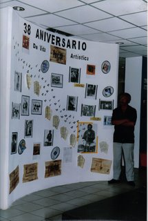 Esposizione 38 Anniversario di vita artistica di Antonio Príncipe Biblioteca dell' Edificio Santa Rosa, Ocumare del Tuy.