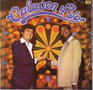 La copertina del disco Calaven y yo