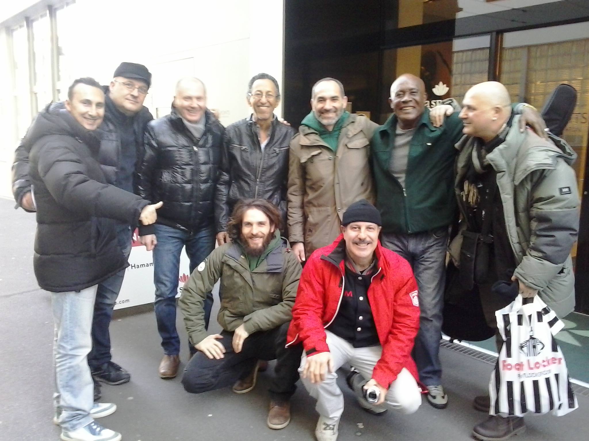 Tommy Salsero con i Los Dementes de Italia, Ray Perez e Teo Hernandez