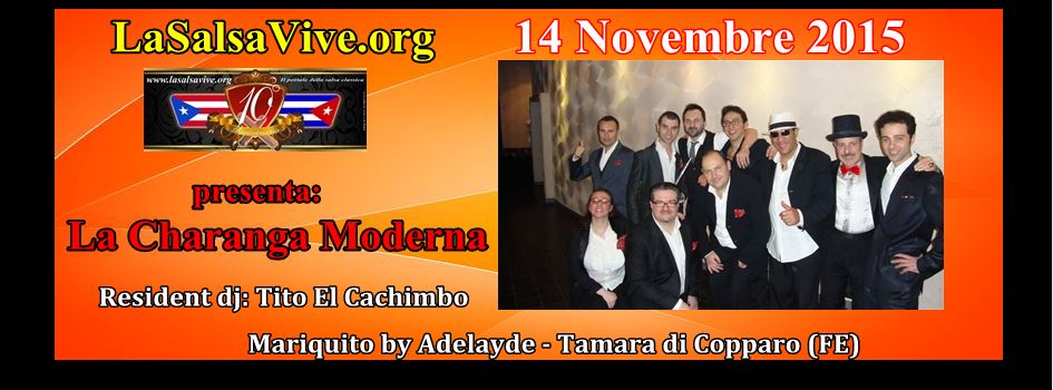 La Charanga Moderna live all'Adelayde 14 novembre 2015